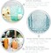 Bormioli Rocco Romantic Cooler Drinking Glass Set of 4, 16 oz - Light Blue
